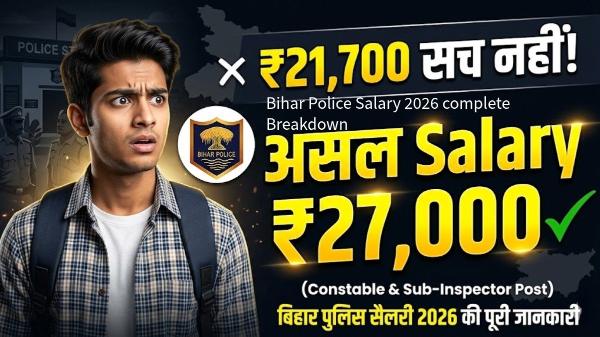 Bihar Police Salary 2026 in-hand pay chart Hindi