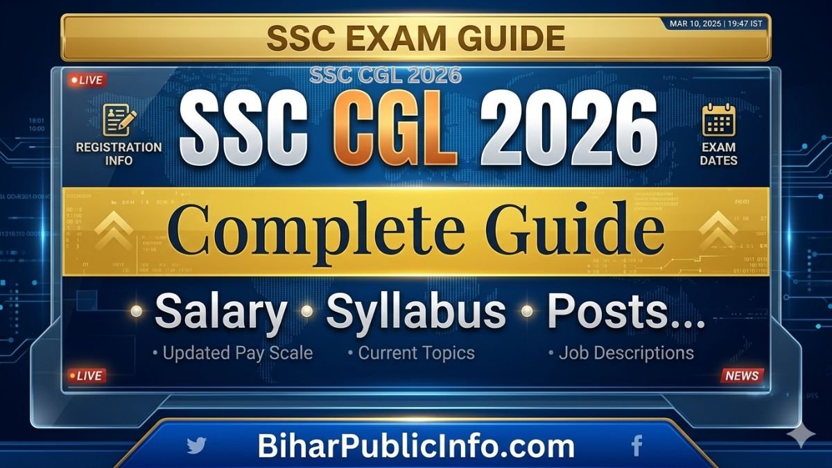 SSC CGL 2026 Complete Guide — Salary, Syllabus, Posts, Age Limit