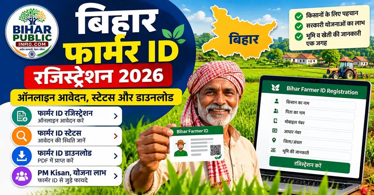 Bihar Farmer ID Registration 2026: Apply, Status